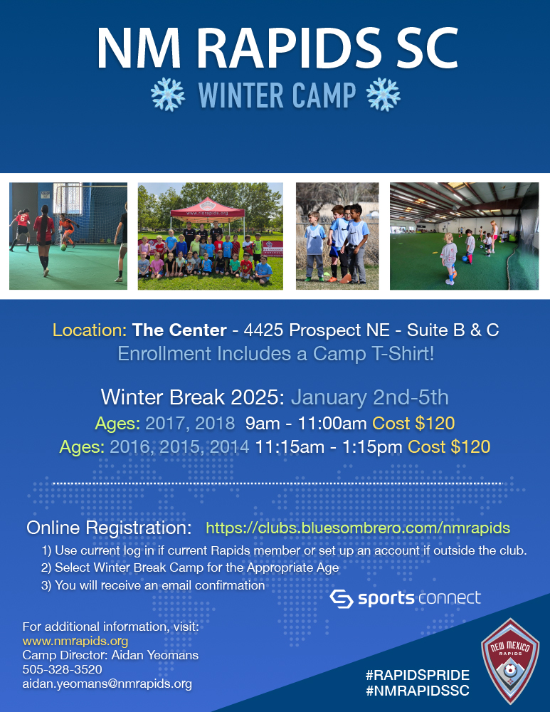 NMRSC Youth Winter Camp Flyer 092424